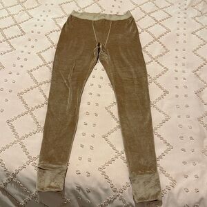 Skims Velvet Style Tan Leggings